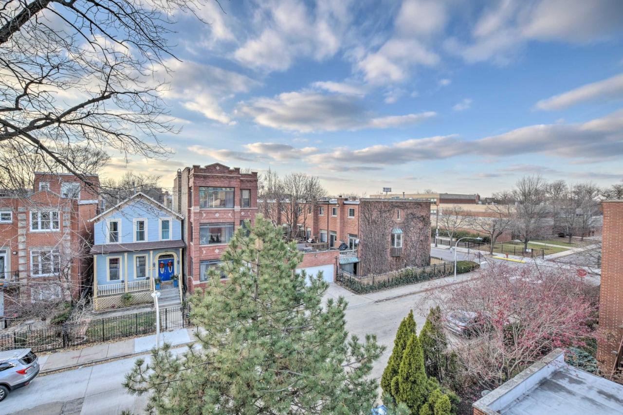 Chicago Condo With Balcony Walk To Cta Stations! מראה חיצוני תמונה