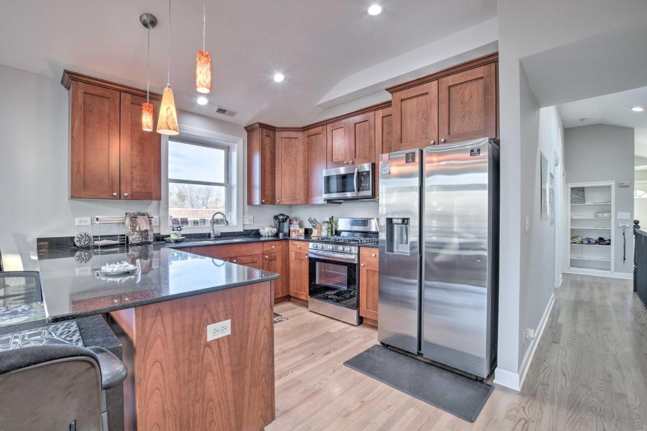 Chicago Condo With Balcony Walk To Cta Stations! מראה חיצוני תמונה