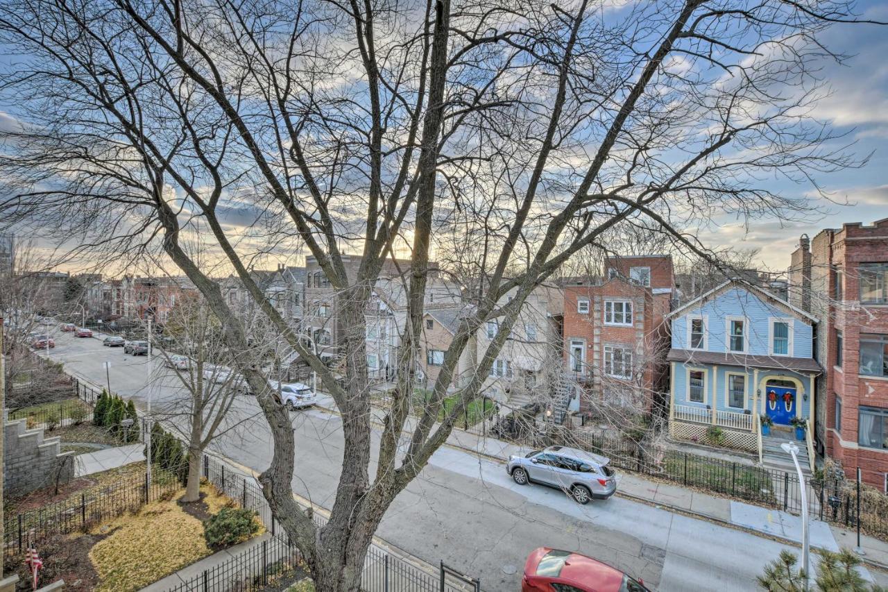 Chicago Condo With Balcony Walk To Cta Stations! מראה חיצוני תמונה